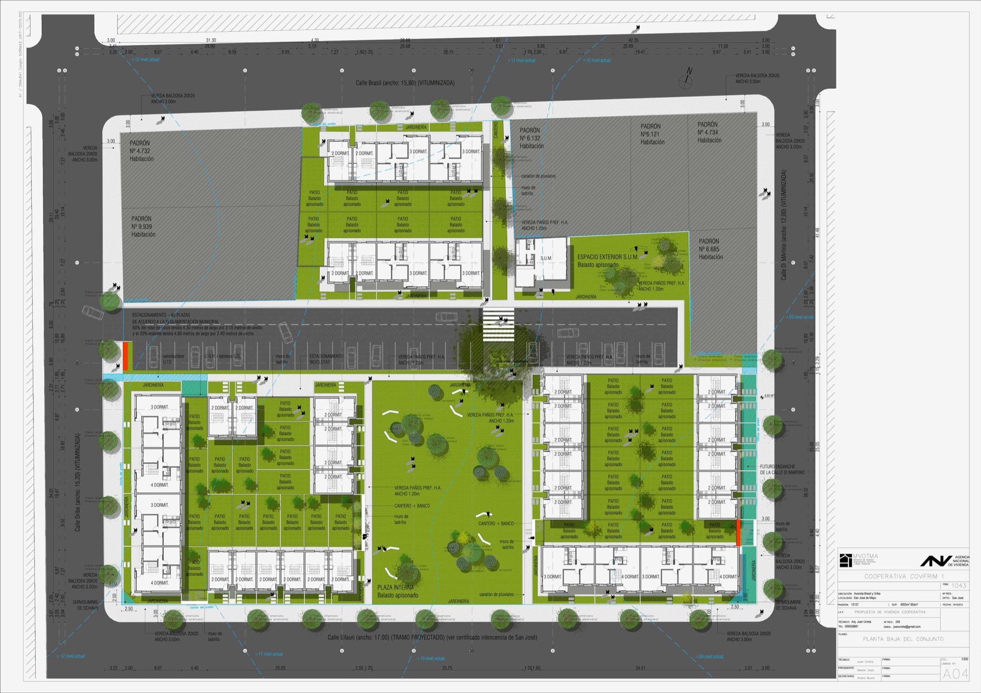 Planta general de COVIFRIM I